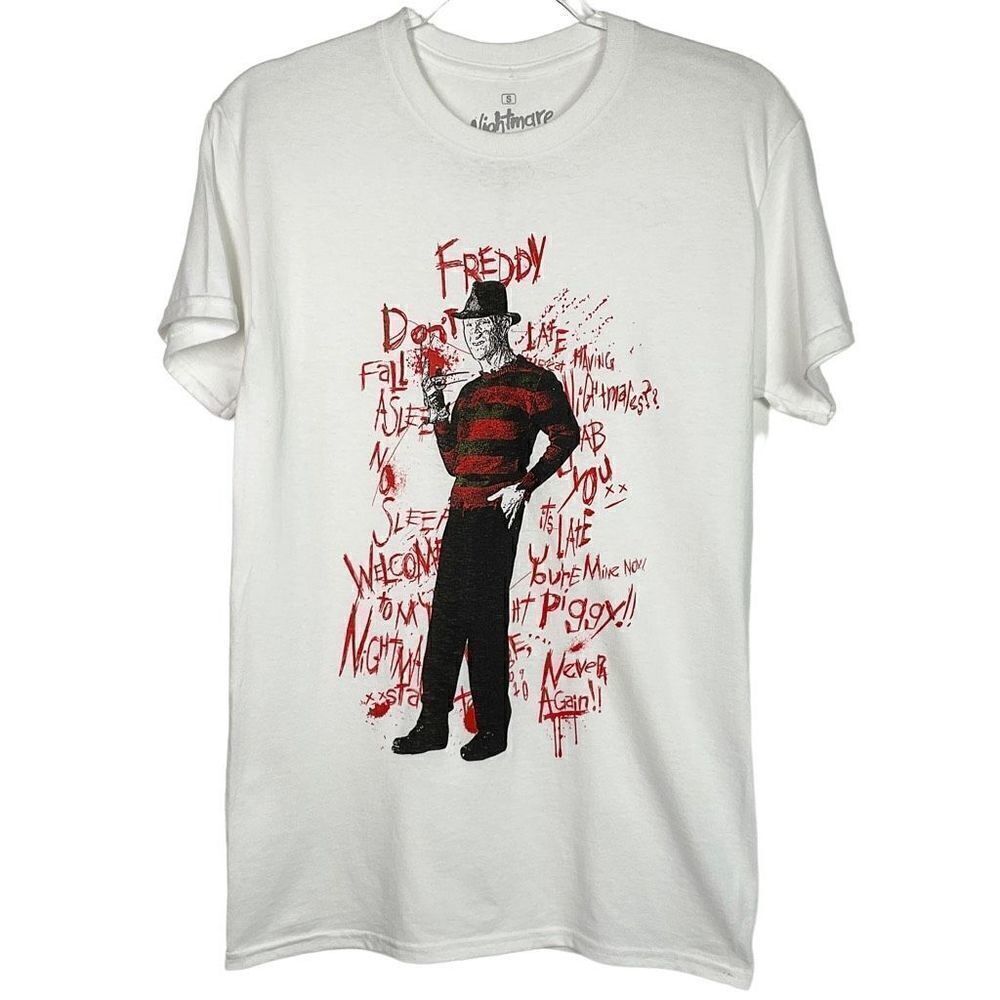 A Nightmare On Elm Street Freddy Krueger Horror Tee Small